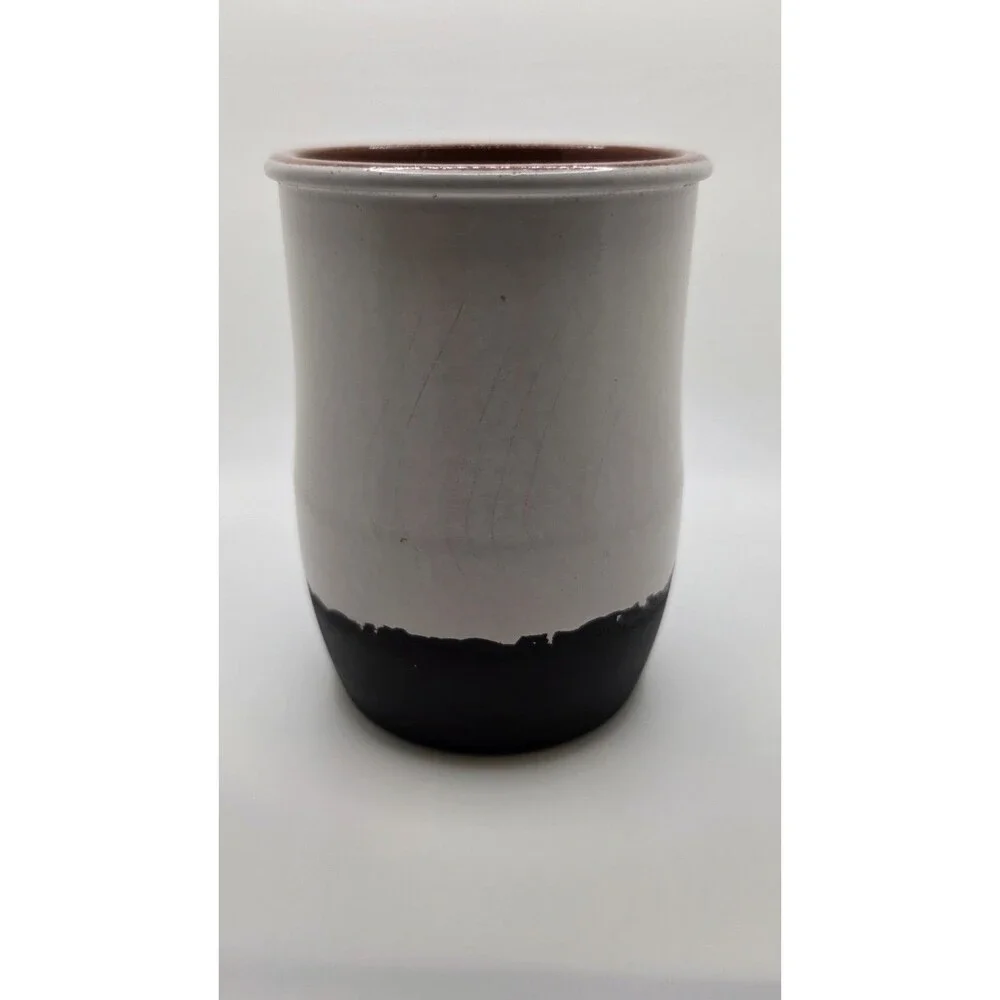 Lot of 2 Nounos Yogurt Cermer Terracotta Pots Oven Microwave Safe Ceramic Crocks